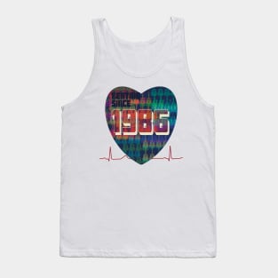 1986 - Heart Beating Since Tank Top